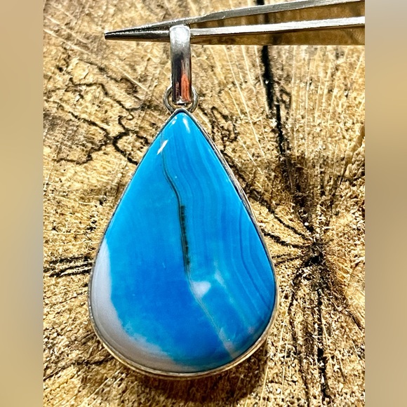 Blue Botswana Agate 2” - Picture 6 of 10